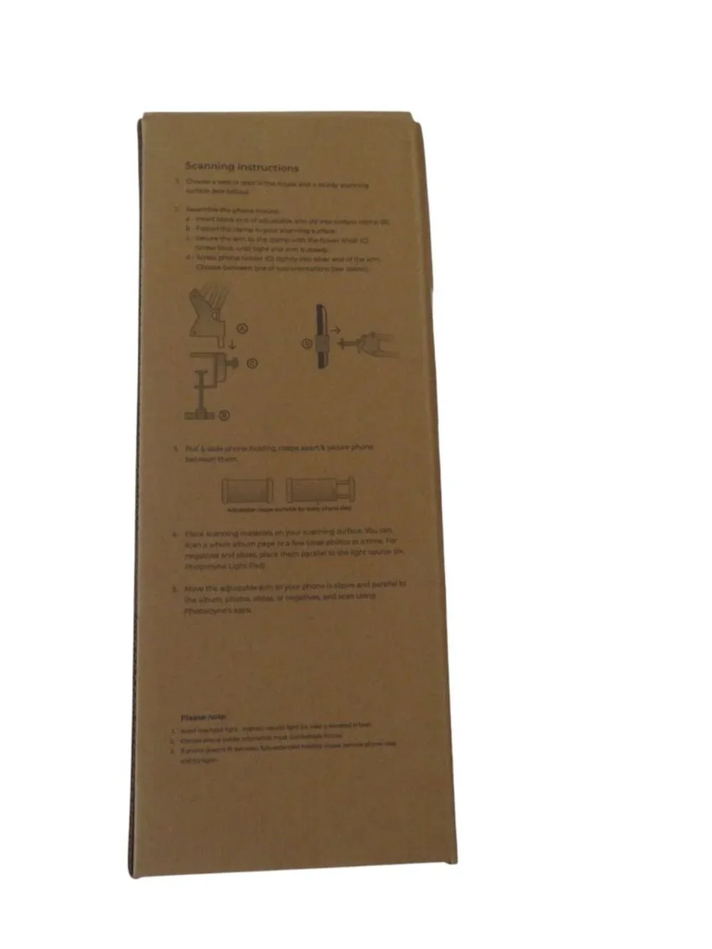 Photomyne Sturdy Flexible Phone Mount - New in box